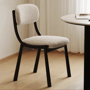 uvr solid wood dining chair kitchen backrest stool hotel cafe upholstered chairs bedroom manicure makeup stool home furniture
