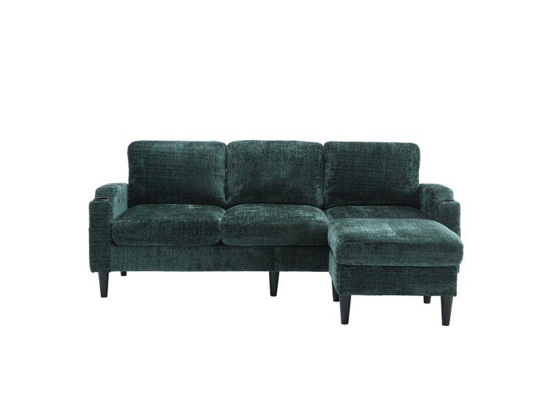 stool and storage sofa, 4 seater upholstered sofa with cup holder, armrests and side pockets for living room stool and storage sofa, 4 seater upholstered sofa with cup holder, armrests and side pockets for living room