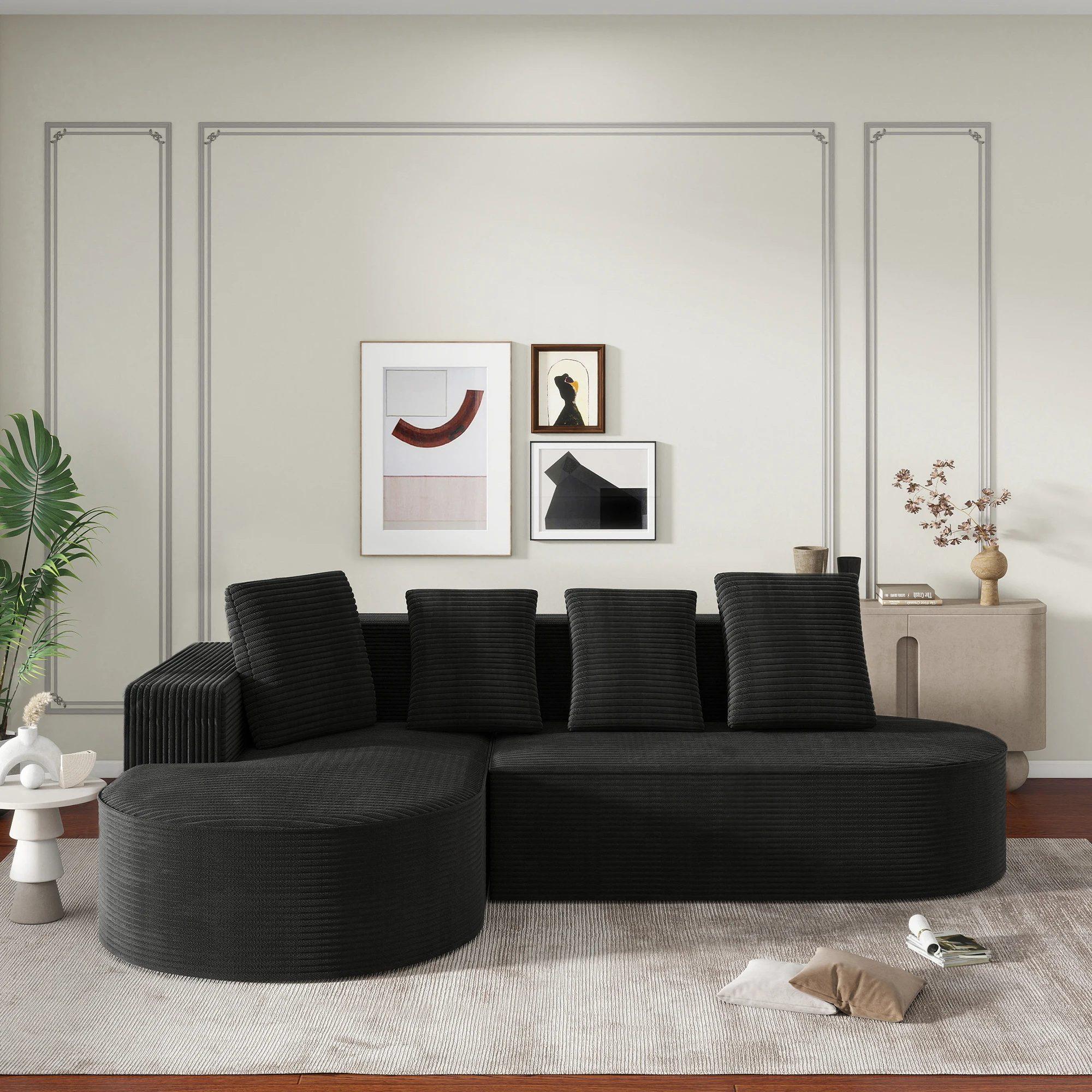 l shaped modular sofa,sofa, compression sofa without assembly, modern cloud corner sofas seating group 1