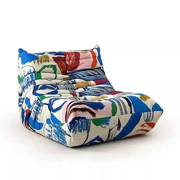 graffiti lazy sofa bean bag creative internet celebrity designer living room bedroom balcony tatami lounge chair furniture sofa 18