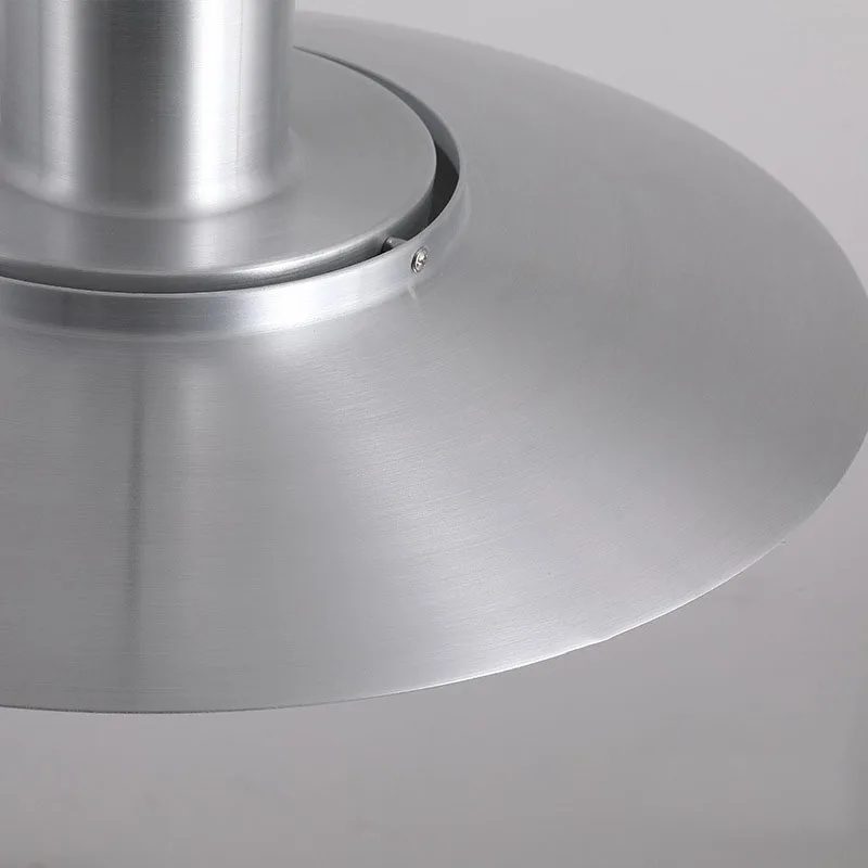 white silver aluminium e27 pendant lights art design for dining kitchen bar bedroom cord adjustable hanglamp 110 220v 4