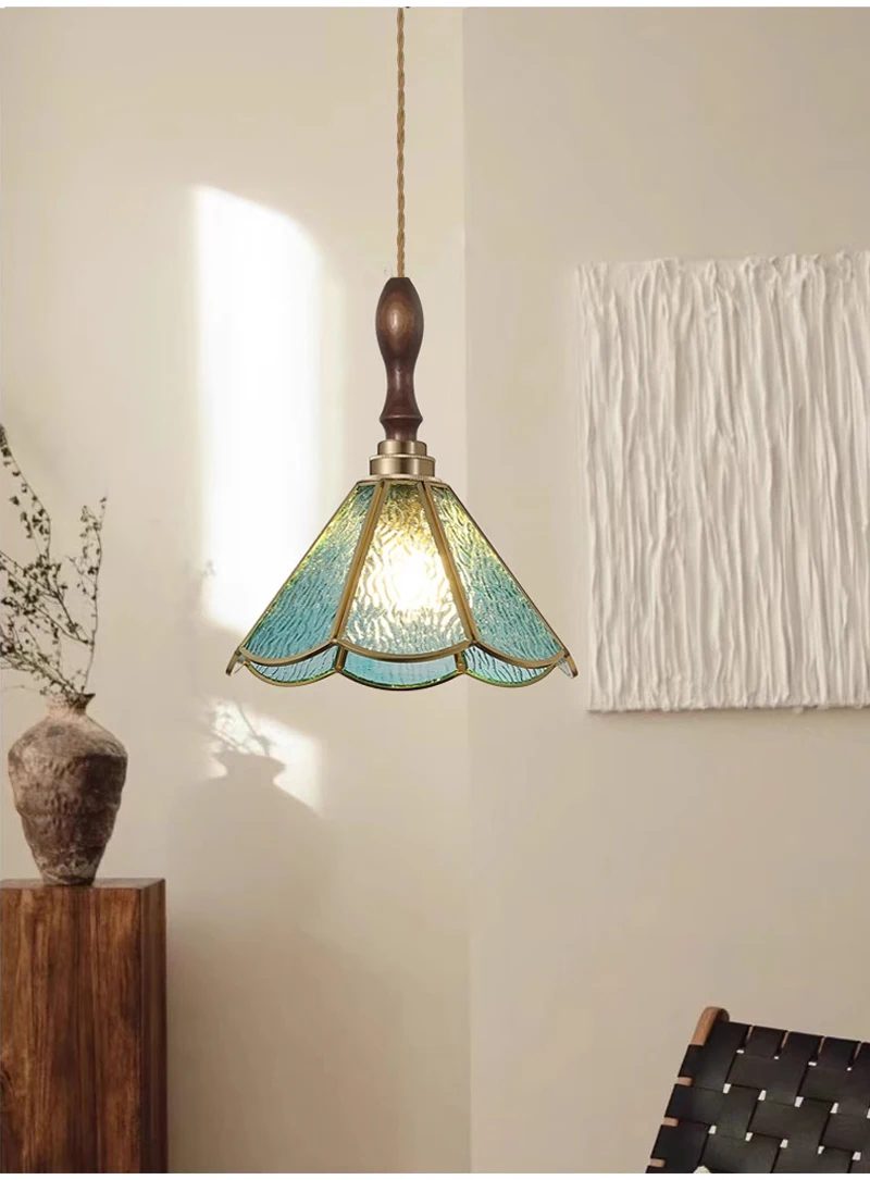 vintage chandelier led ceiling lighting nordic style hanging lamp dining living room home christmas decor pendant light kitchen 6