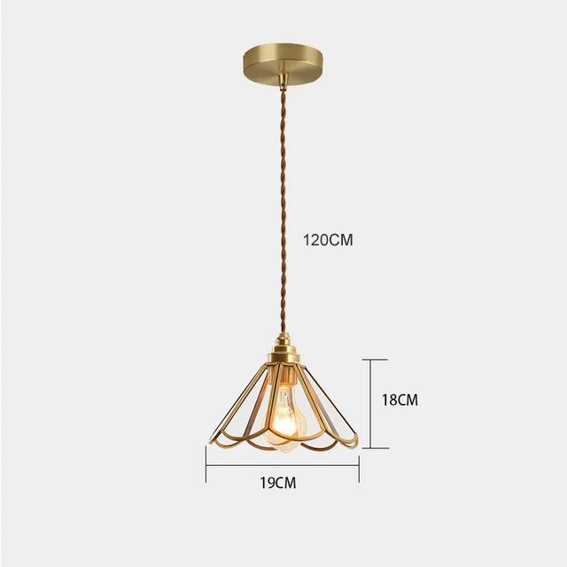 vintage chandelier led ceiling lighting nordic style hanging lamp dining living room home christmas decor pendant light kitchen 45