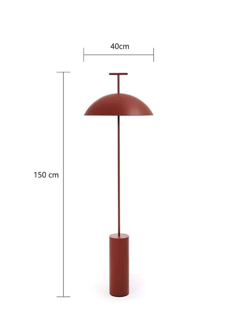 scandinavia floor lamp minimalist designer mushroom light equal to original for bedroom living room 6