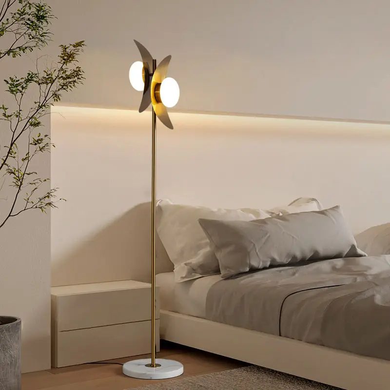 nordic floor lamp ins style living room sofa coffee table bedside lamp high aesthetic value creative light luxury standing 2