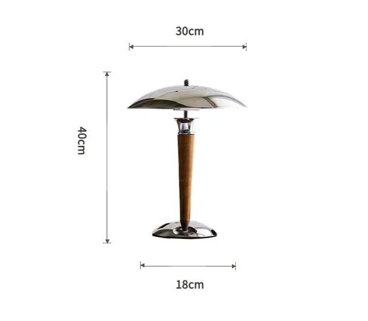 vintage desk lamp industrial wooden iron body nordic bauhaus design table light office study room bedside bedroom hotel e14 7