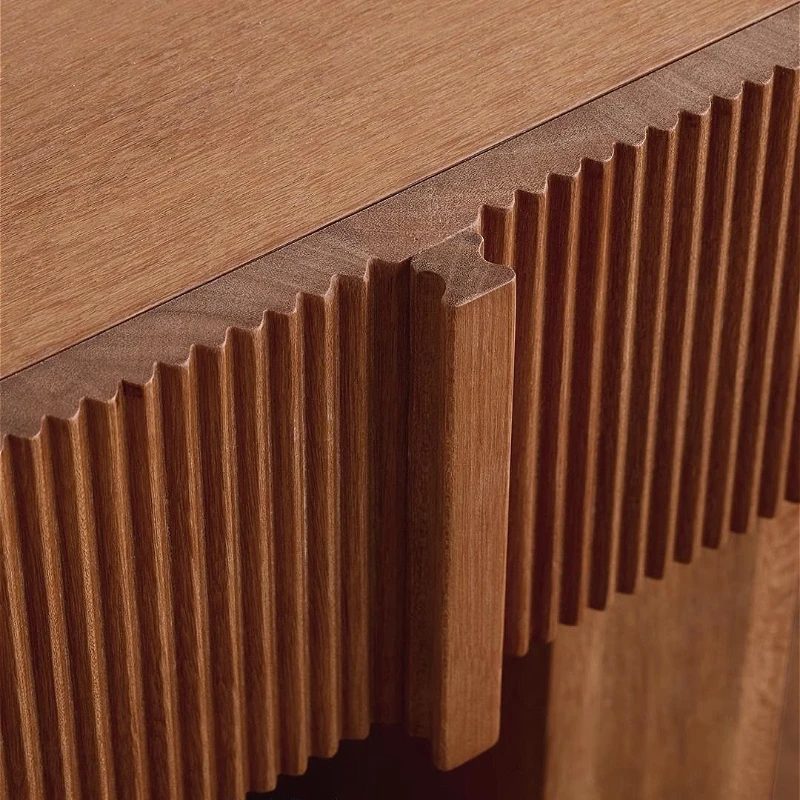 american retro style solid wood bedroom bedside table antique style high end shelf light luxury boxwood storage drawer 2